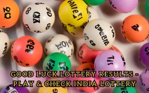 good luck lottery result